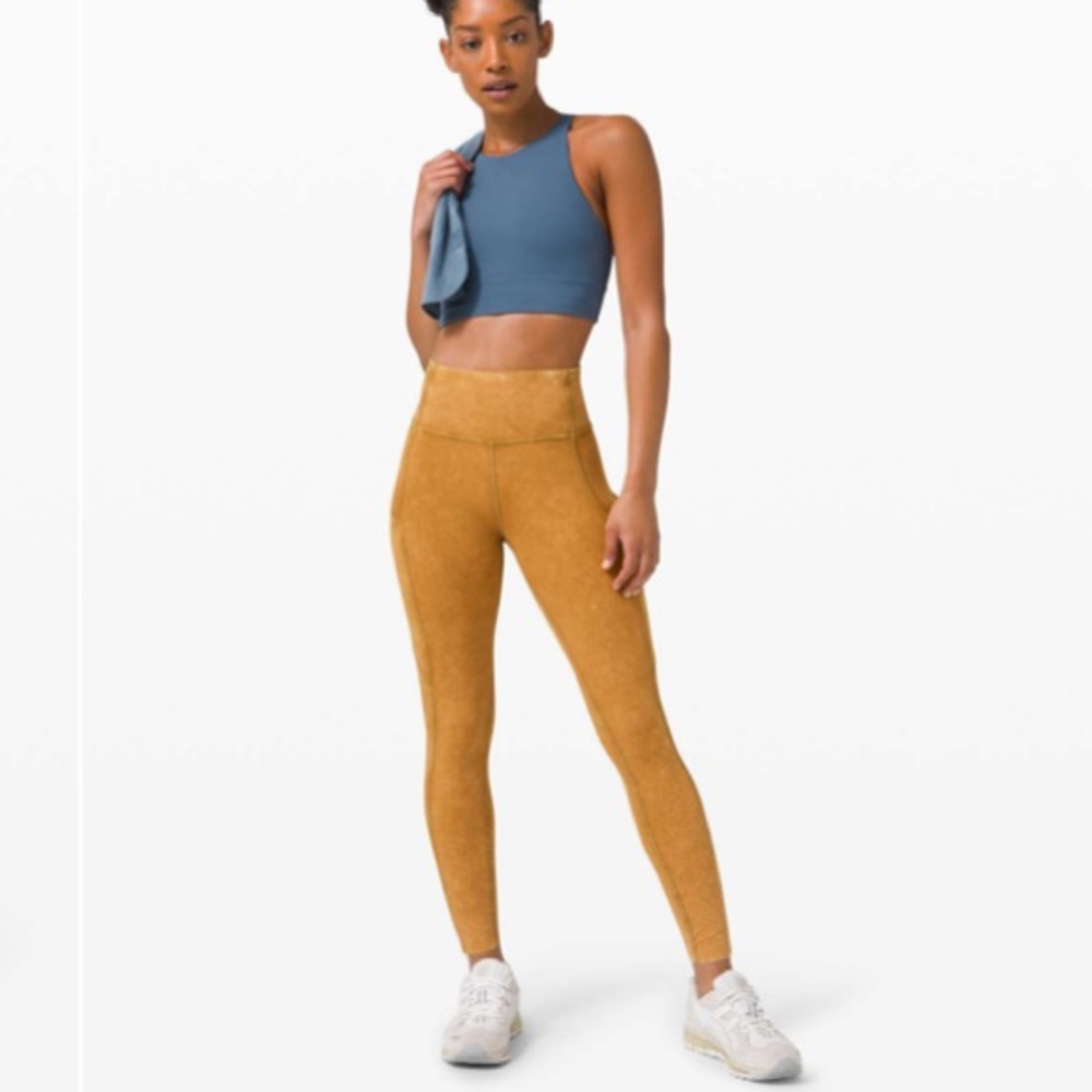 Lululemon Fast and Free Tight II 25" Ice Dye